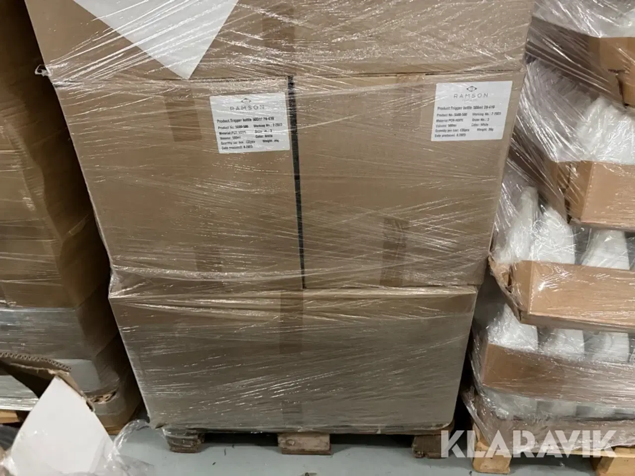 Billede 4 - Plastikflasker Ramson 550-500 - 1 palle af 2040