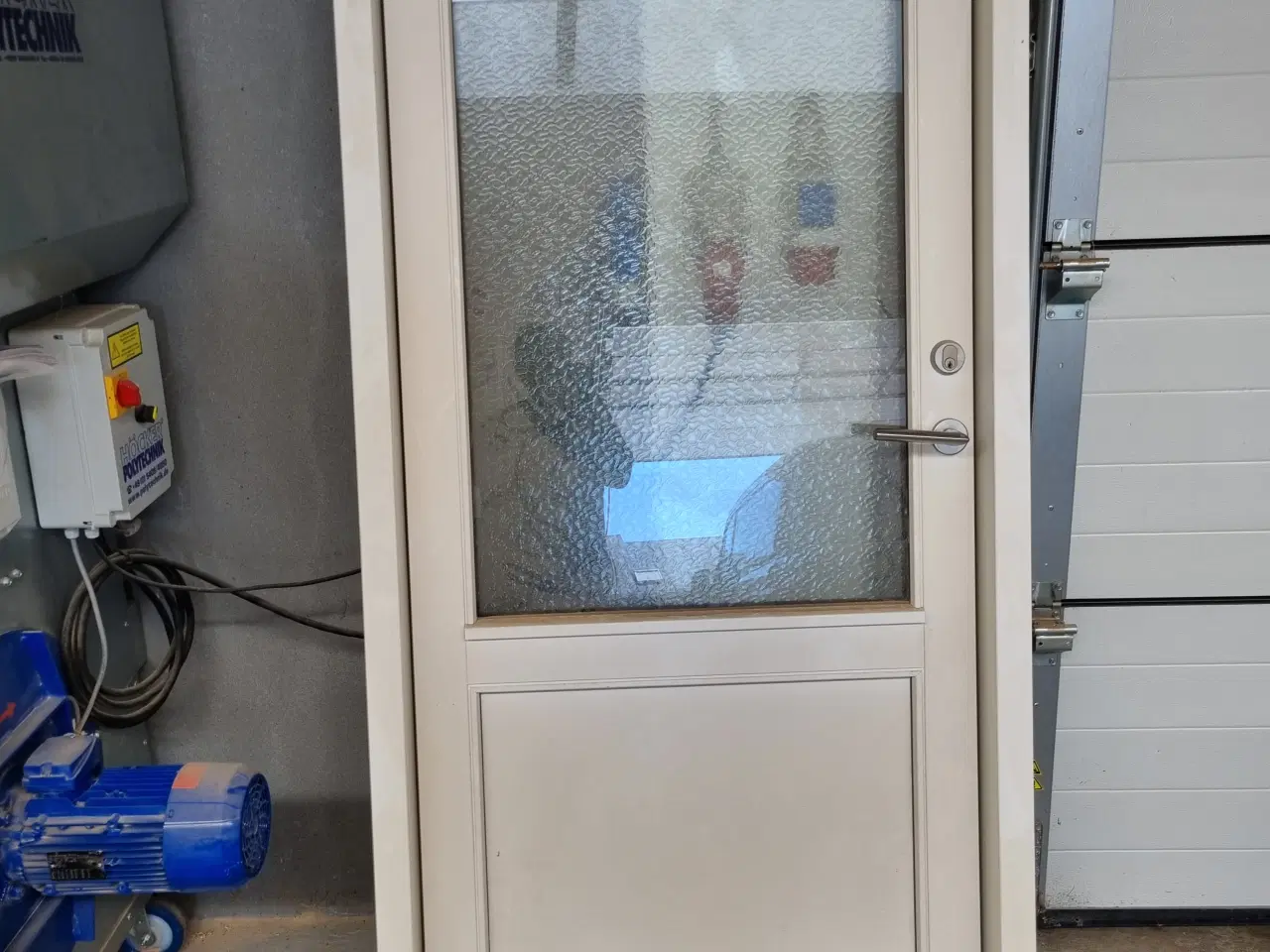 Billede 1 - Facadedør 925x2030mm hvid