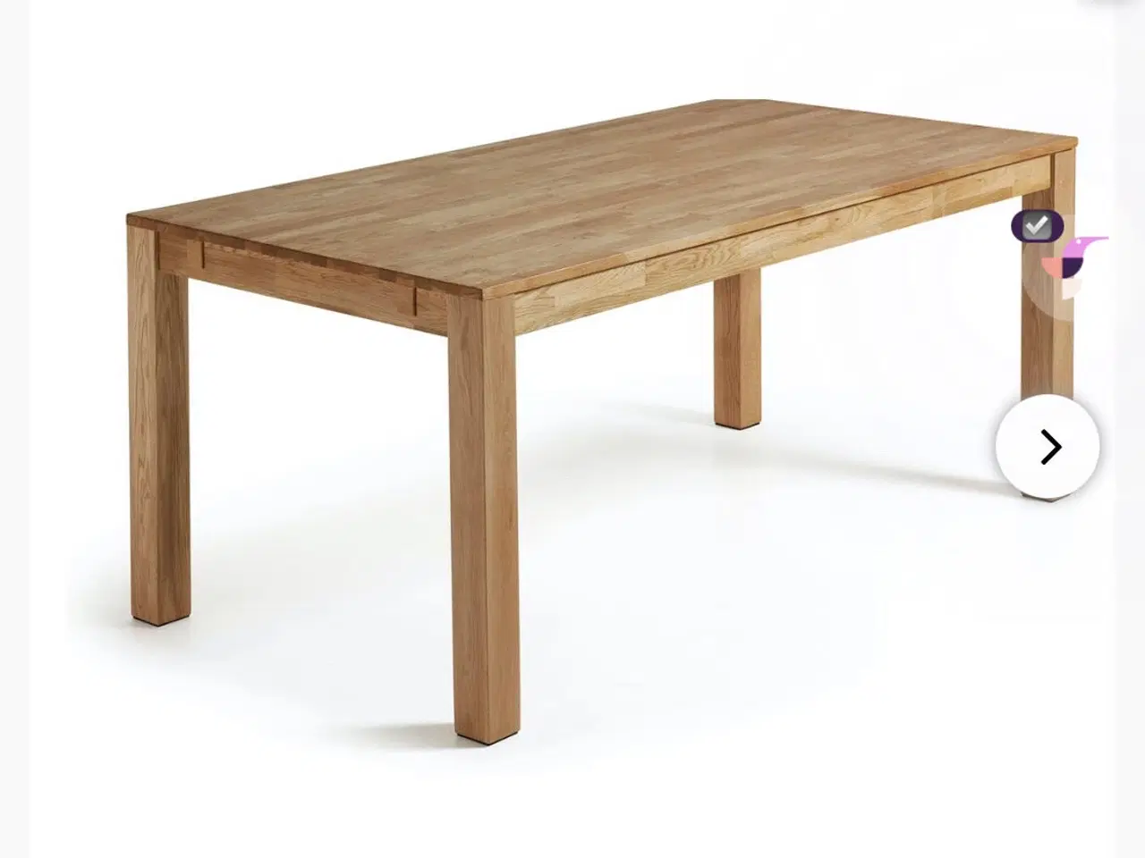 Billede 4 - Bord i massiv eg