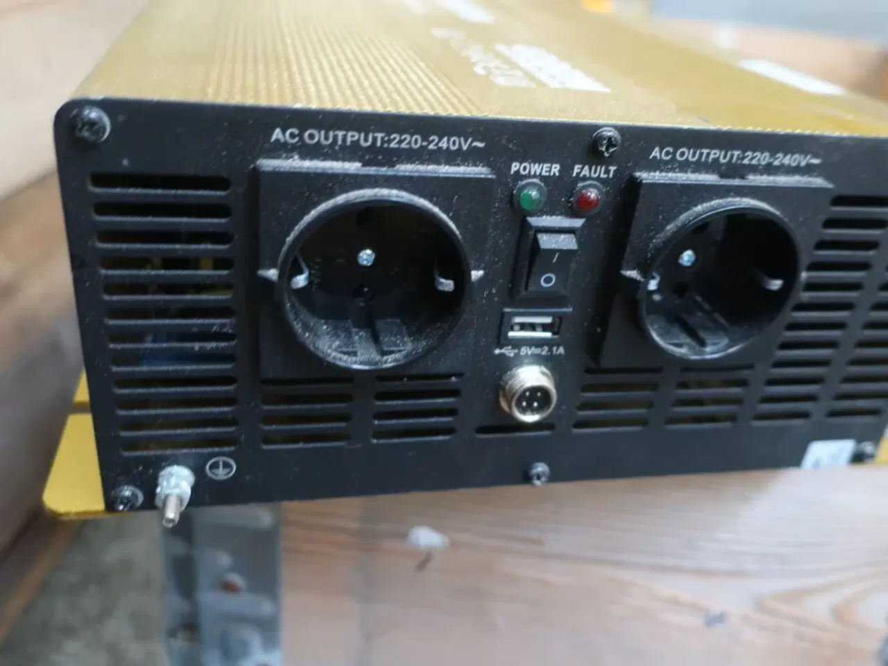 Billede 2 - Inverter GREEN ENERGY Pure Sine Wave DC/AC Power 4000W