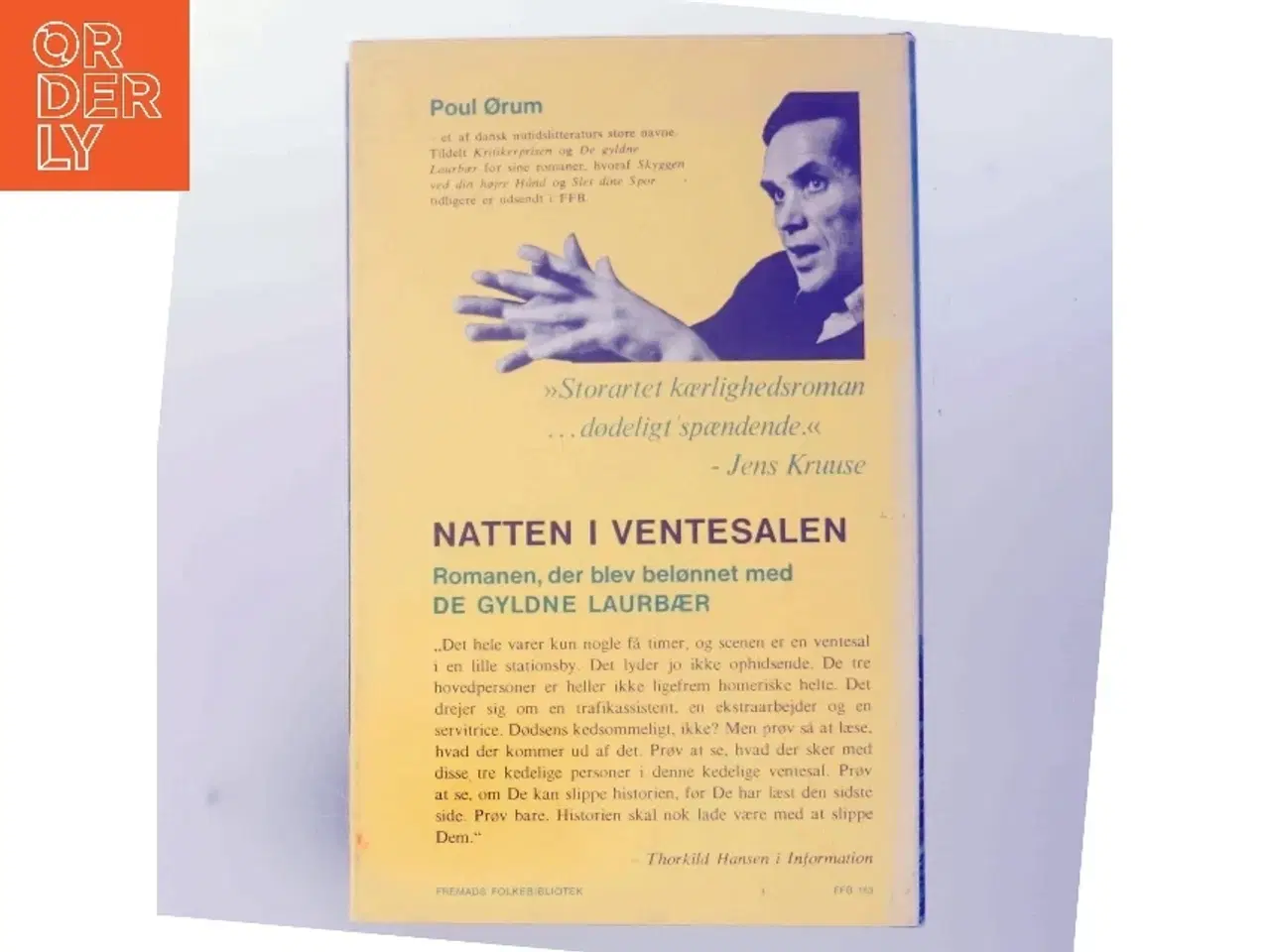 Billede 3 - Natten i Ventesalen af Poul Ørum (Bog)