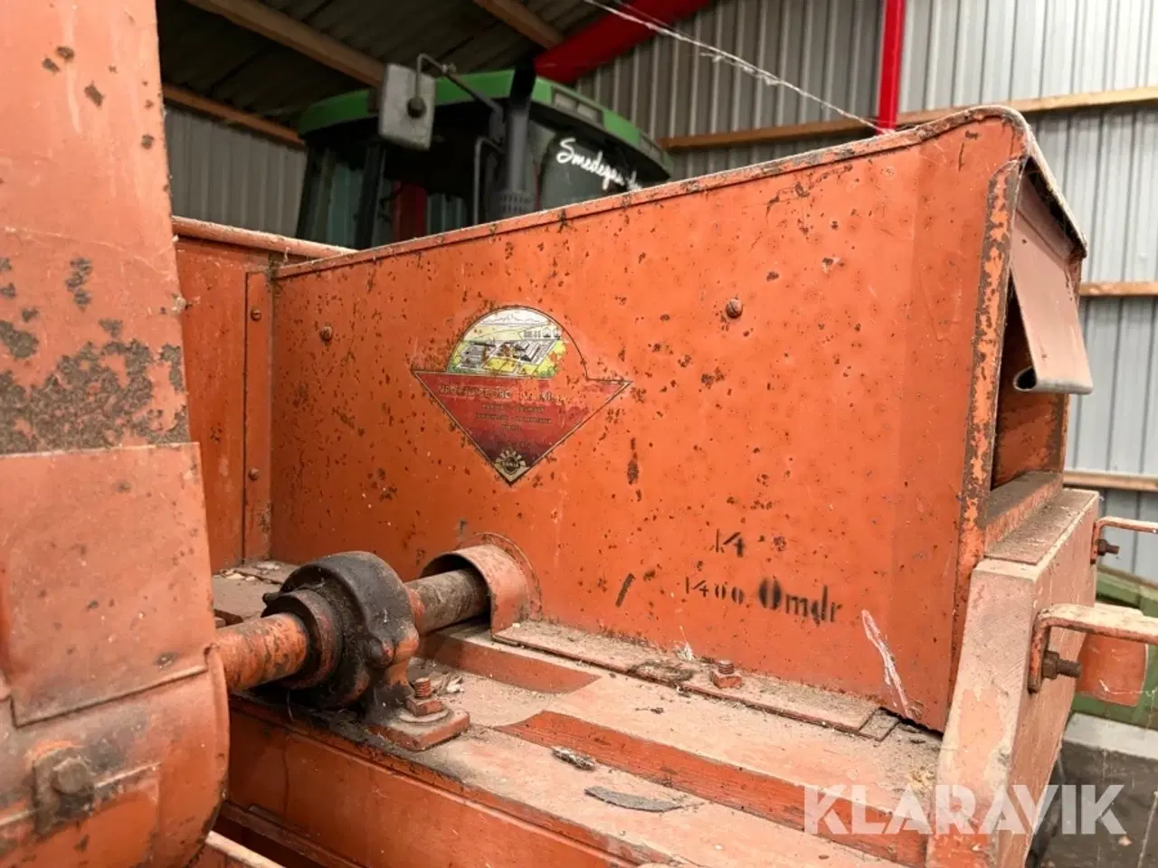 Billede 9 - Tærskeværk/kornrenser Roland - antik