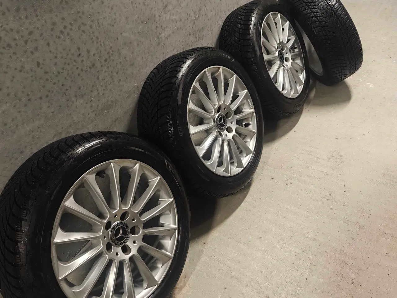 Billede 3 - Vinterdæk Mercedes 5x112 -225/50R17 - Nye dæk