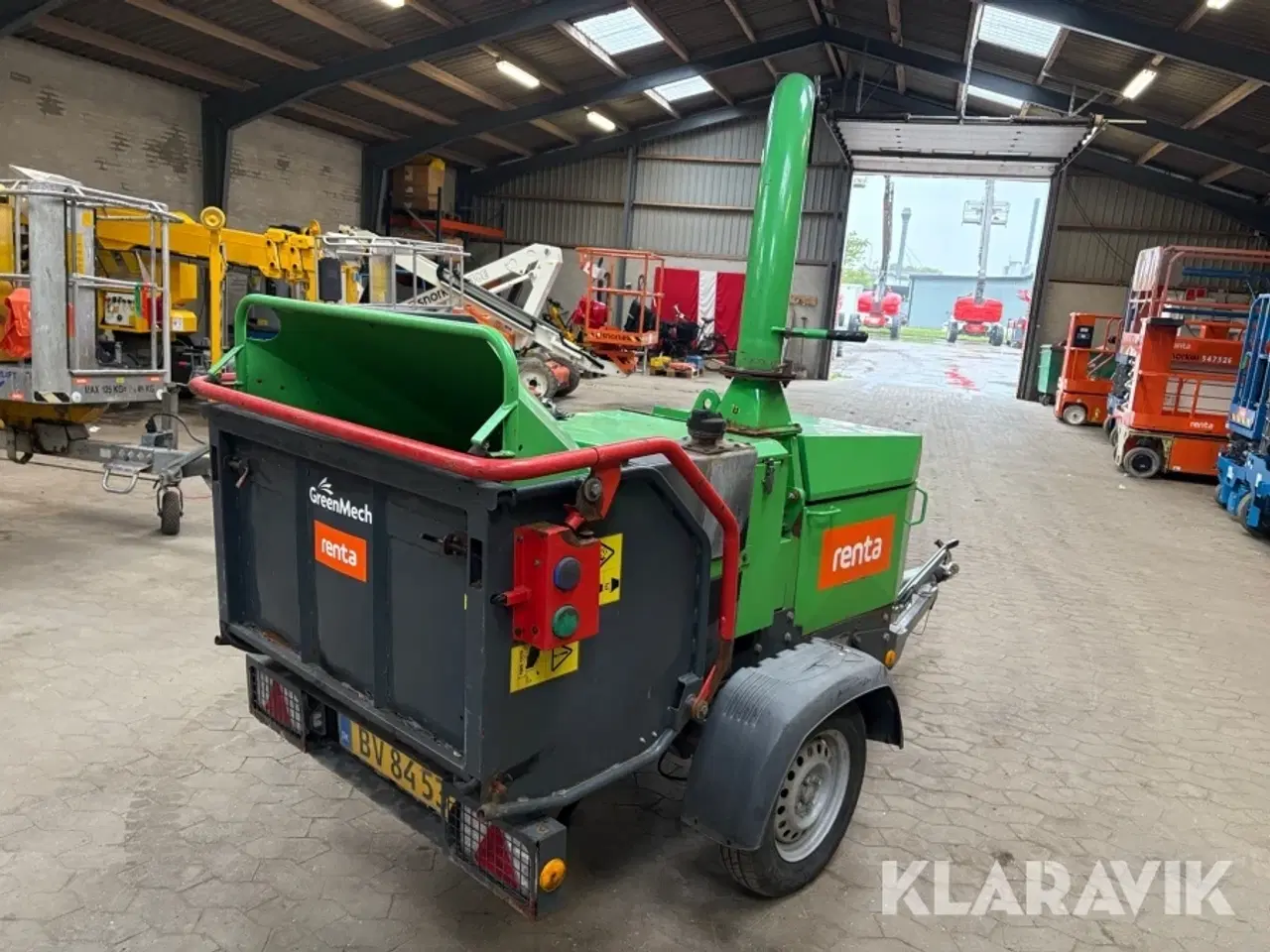 Billede 4 - Flishugger GreenMech Arborist 150