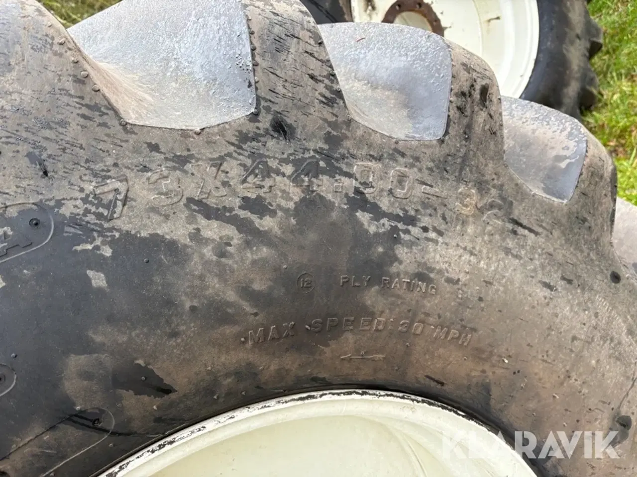 Billede 9 - Traktordæk Firestone Flotation 23 DT - 2 styk