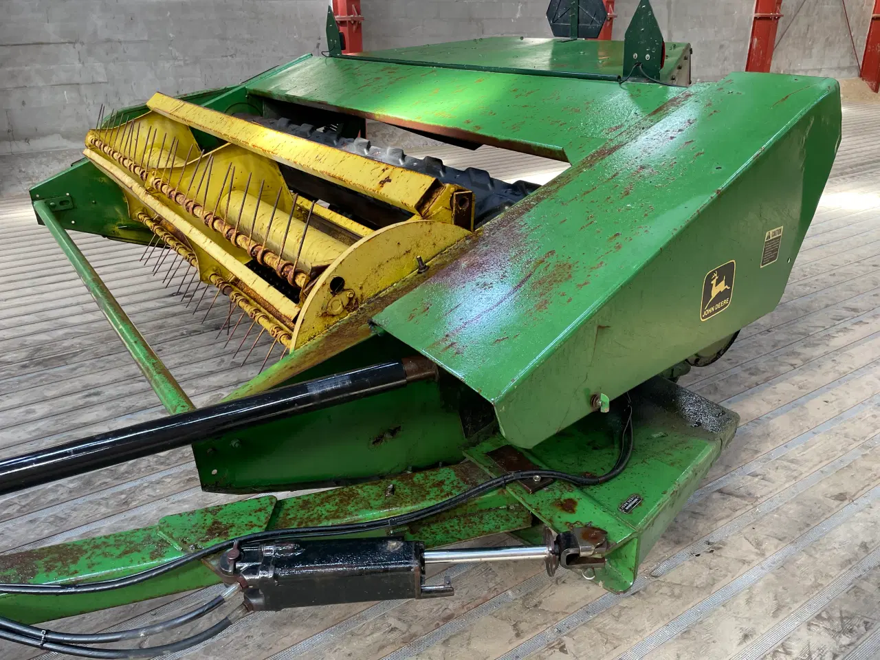 Billede 7 - Skårlægger John Deere 1209.                   