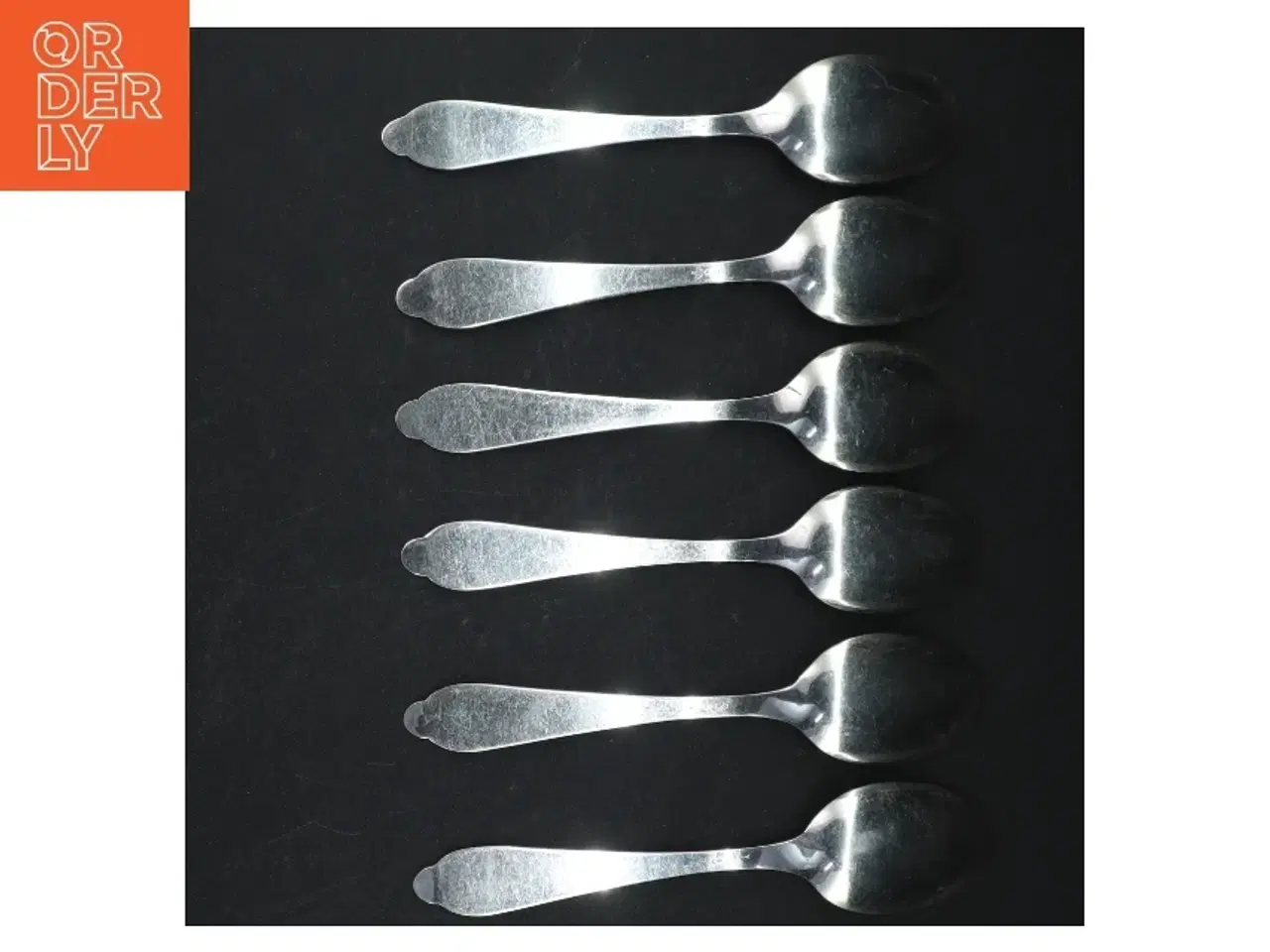 Billede 4 - 6 dessertskeer, 2-tårnet sølvplet (str. 18 cm)