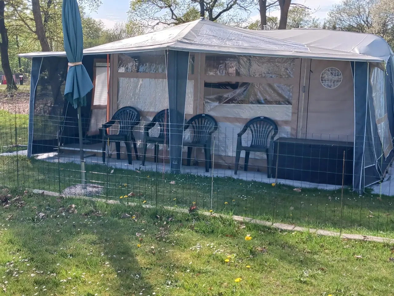 Billede 1 - Fastlægger på Kruså Camping .
