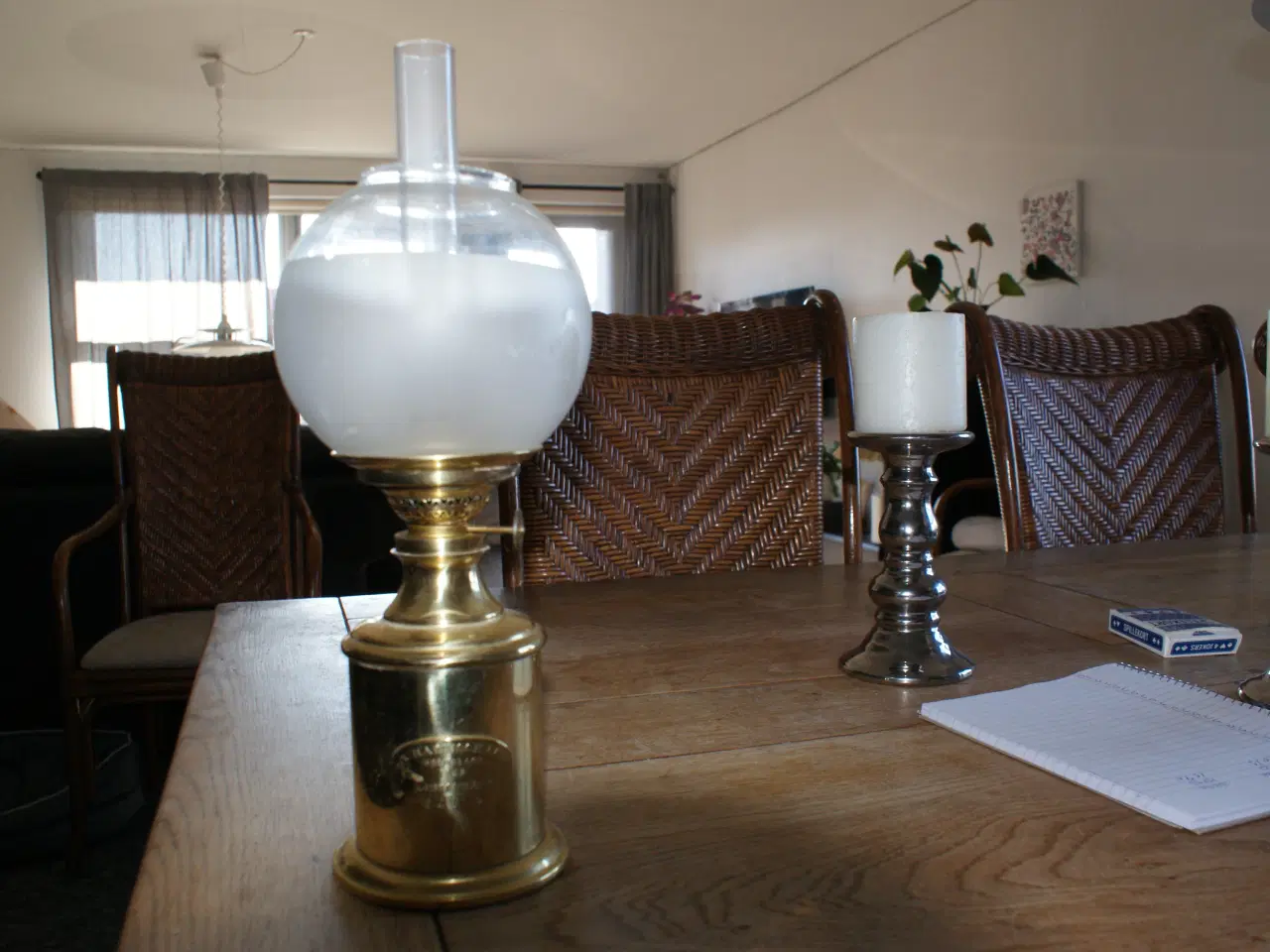 Billede 1 - Petroleums Lampe