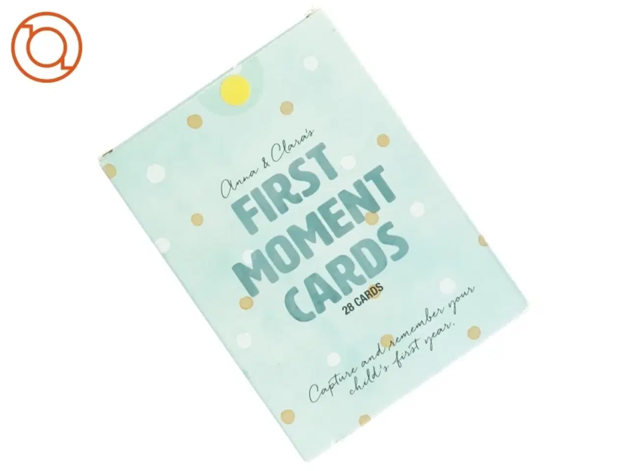 Billede 1 - Milestone Babykort fra Søstrene Grene (str. 15 x 11 cm)