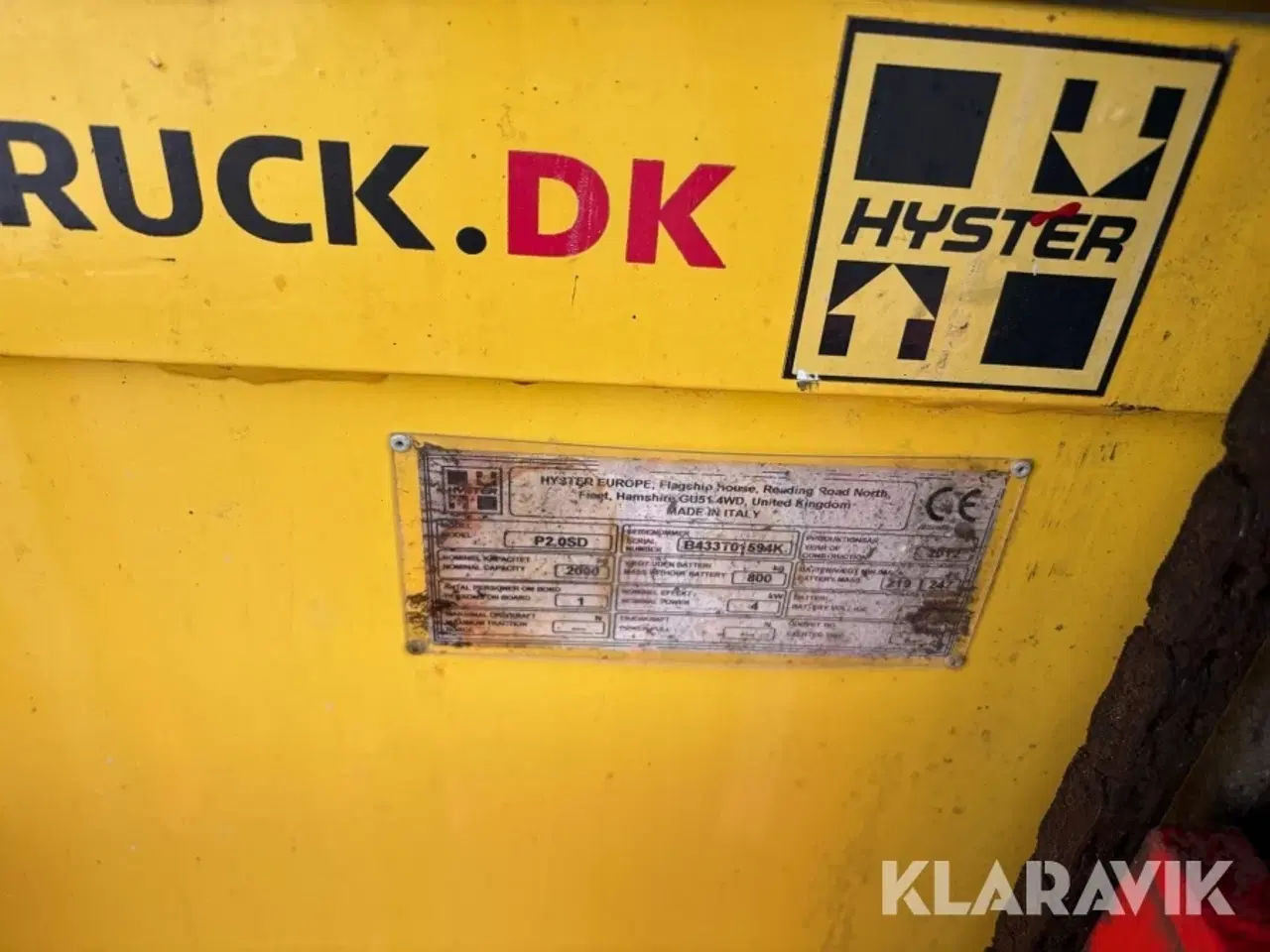 Billede 7 - Stabler Hyster P2.0SD