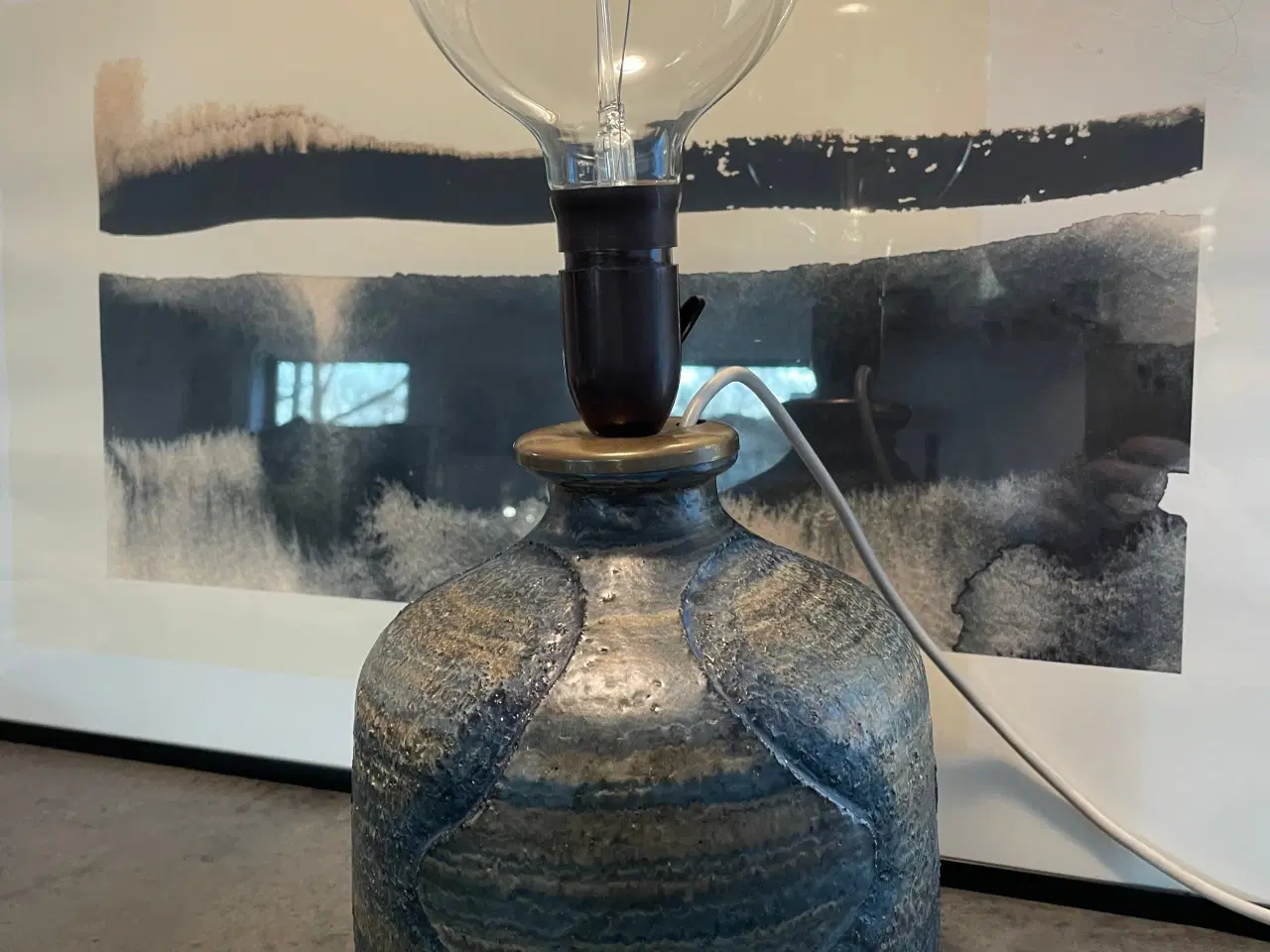 Billede 2 - Bordlampe fra Sahl Keramik