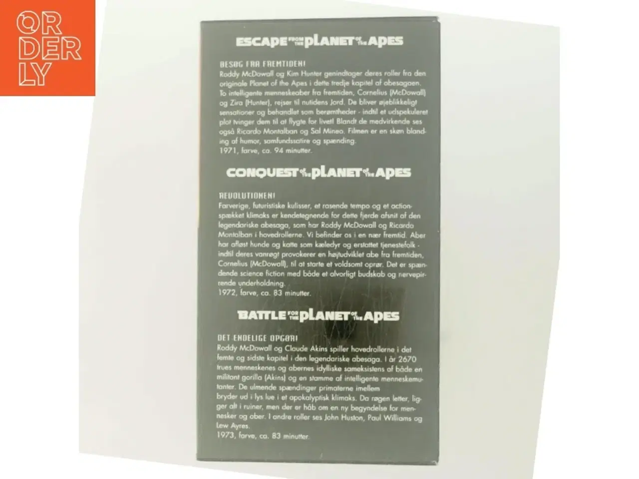 Billede 6 - The Planet of the Apes Samlingen med Charlton Heston (DVD)