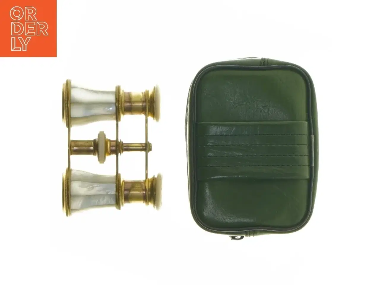 Billede 3 - Vintage teaterkikkert med taske (str. 10x7 cm)