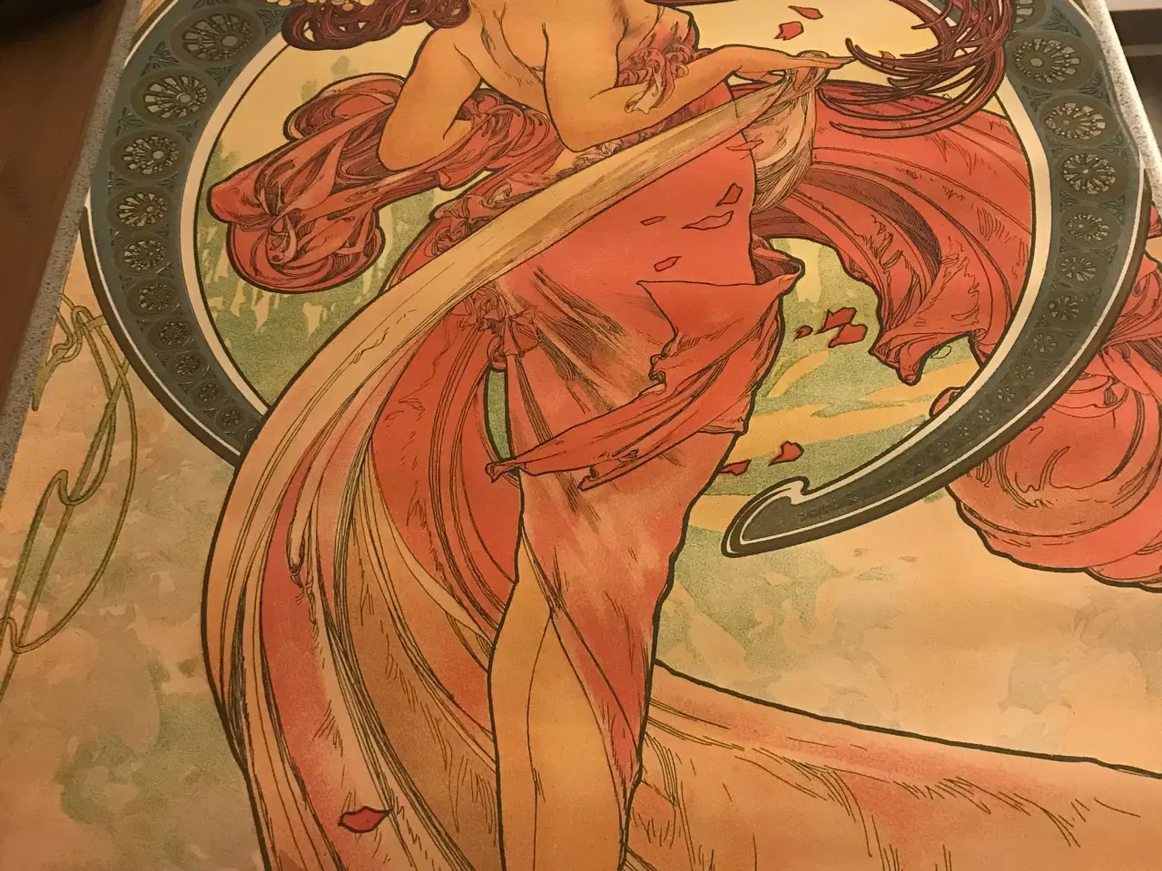 Billede 2 - Alphonse Mucha plakat 80 x 60 cm