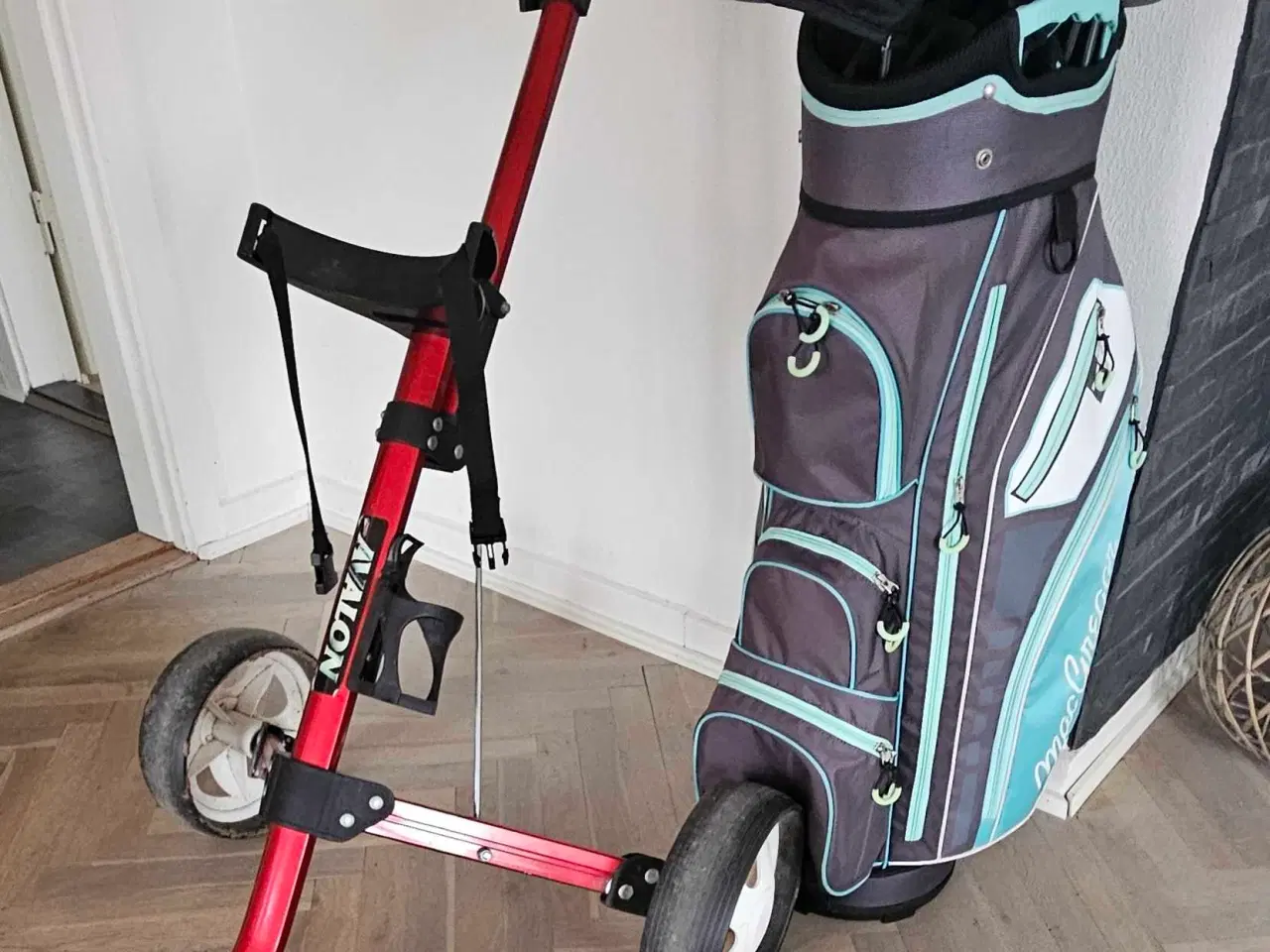 Billede 1 - Macgregor golfsæt med vogn 