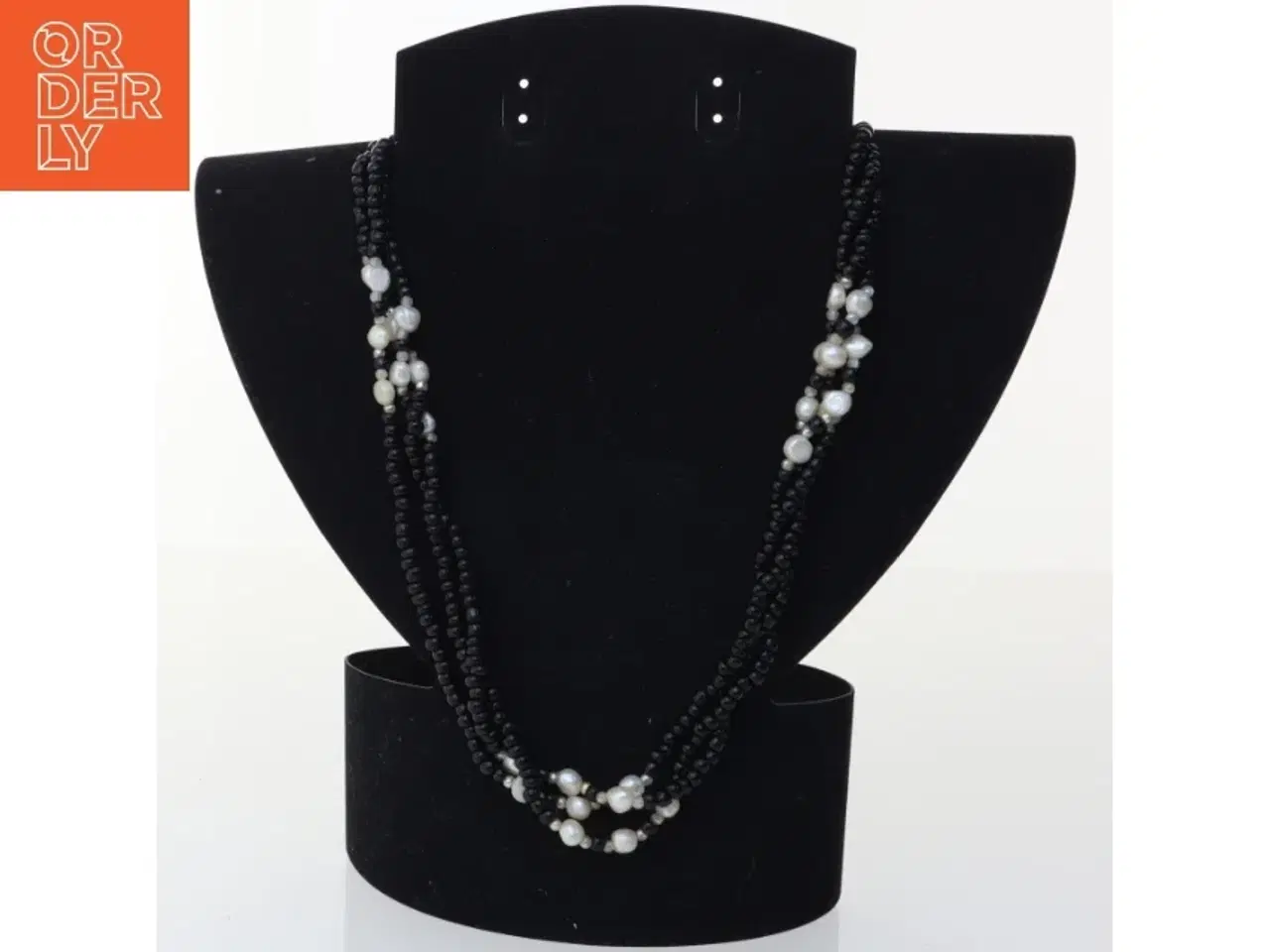 Billede 1 - Perlehalskæde (str. 55 cm)