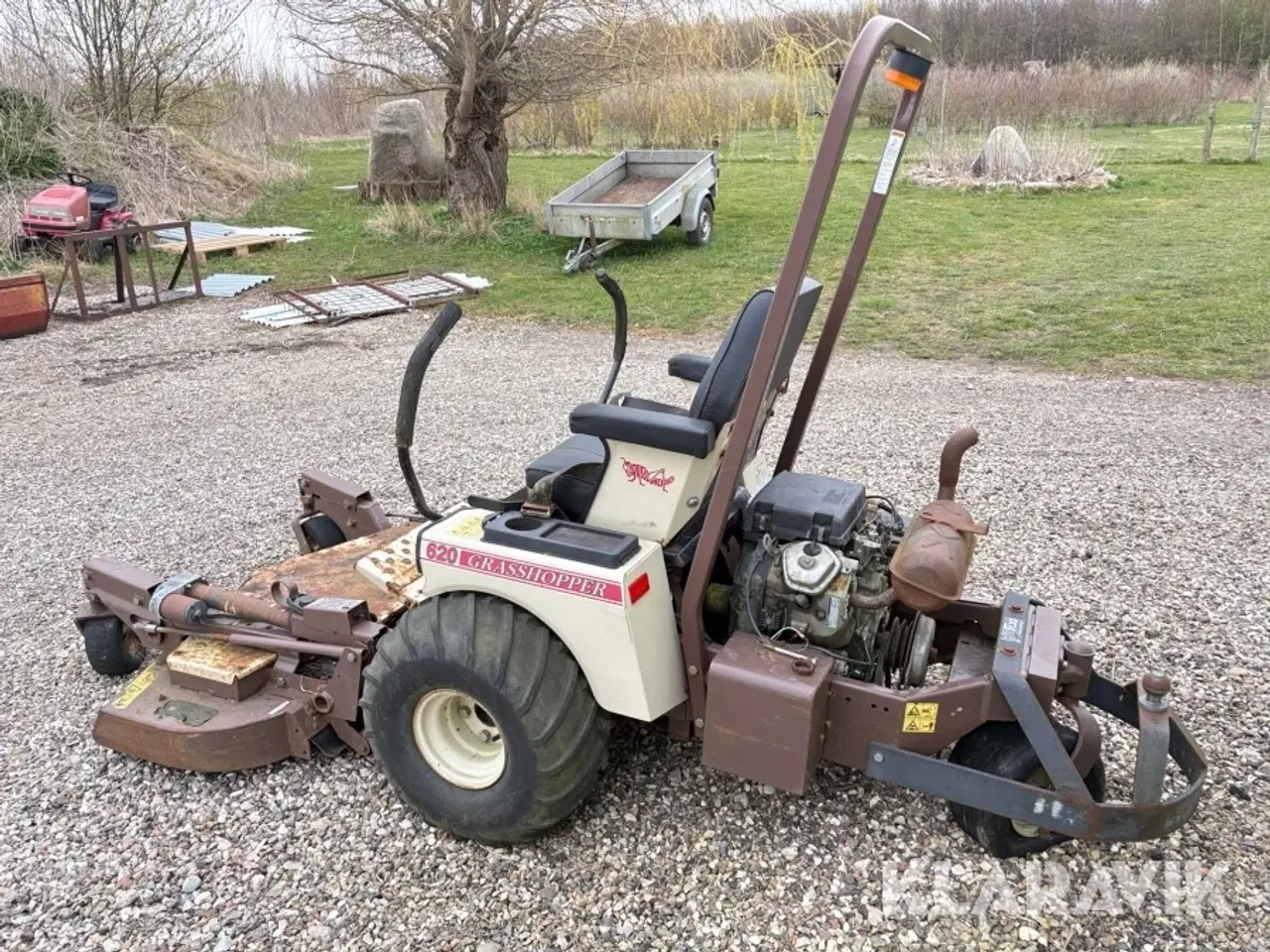 Billede 4 - Græsslåmaskine GrassHopper 620T