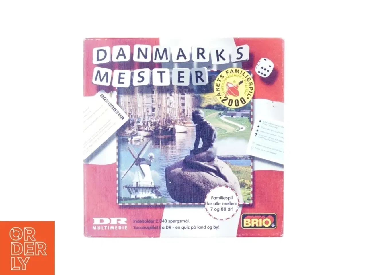 Billede 1 - Danmarksmester (Brætspil) fra Brio (str. 26 x 26 cm)