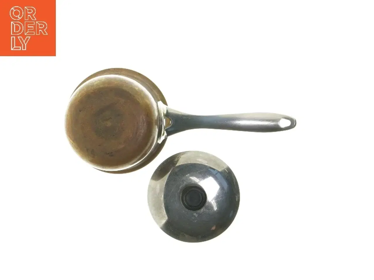 Billede 4 - Kobbersaucegryde med låg (str. Ø 10 cm)