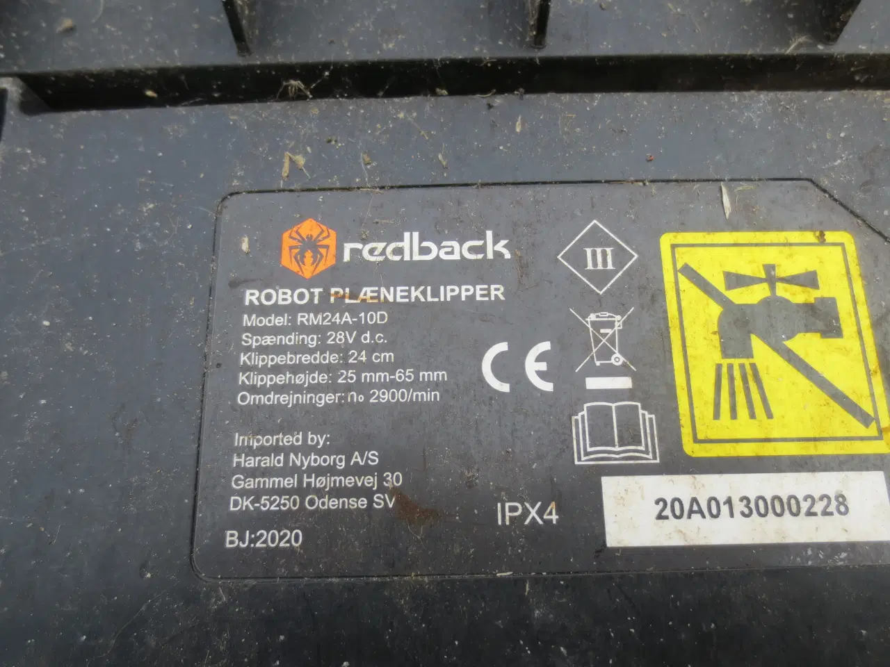 Billede 6 - 1 stk Redback Robotplæneklipper Model RM24A-10D