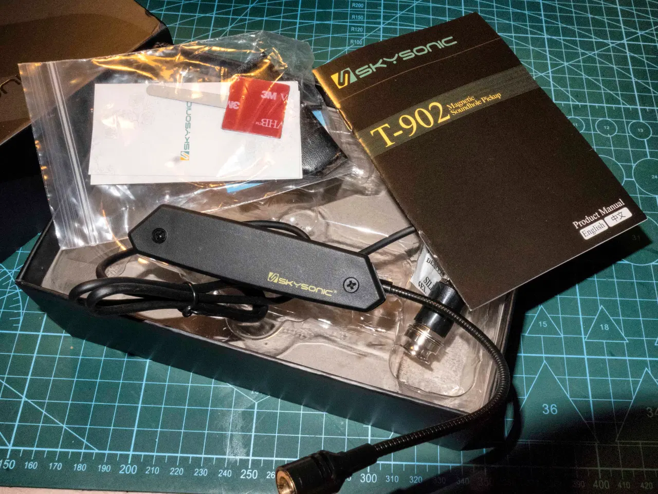 Billede 2 - Guitar-Soundhole-pickup   SKYSONIC  T-902.