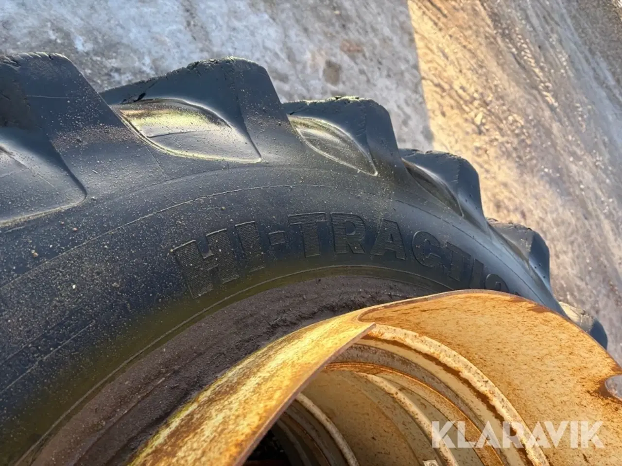 Billede 7 - Tvillingehjul Semperit 18.4R38 med låse 2 styk