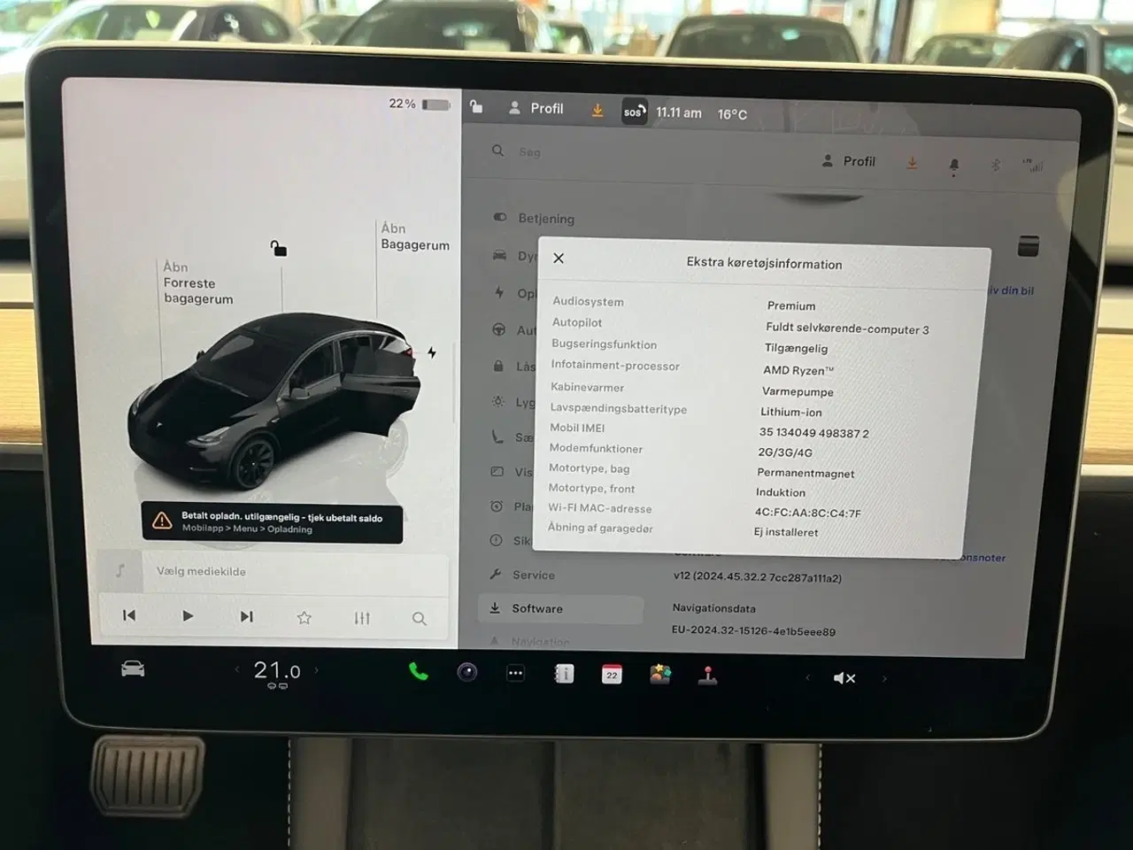 Billede 14 - Tesla Model Y  Long Range AWD