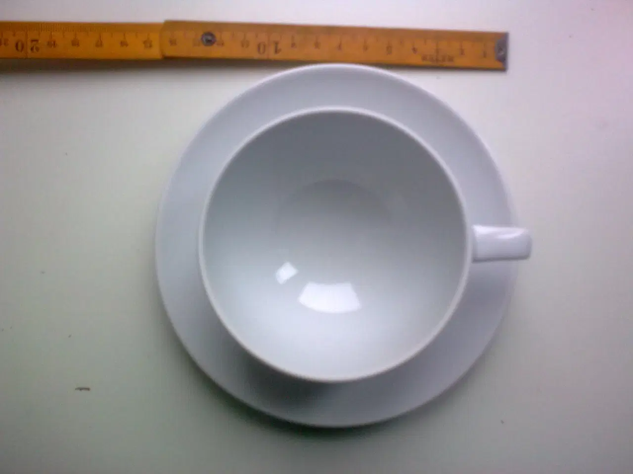 Billede 4 - Hvid dansk design tekop Royal Copenhagen