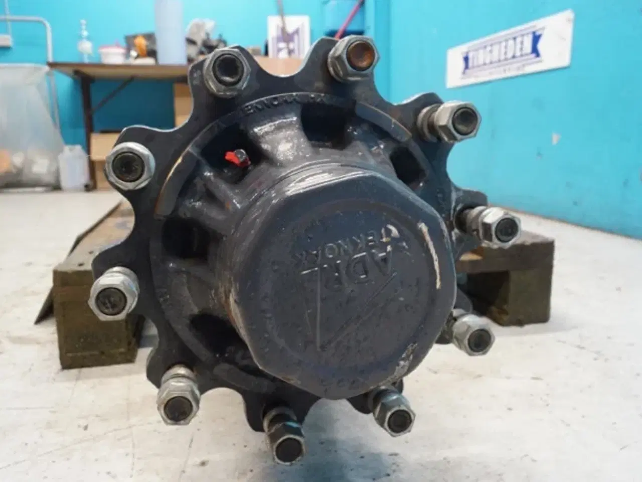 Billede 5 - Peecon A.D.R.  Fodervogns Hjulaksel