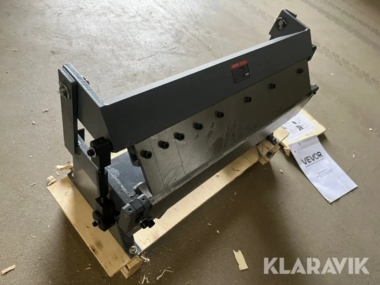 Billede 3 - Pladebukker Vevor W1.5x610Z