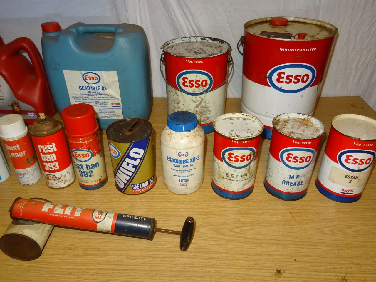 Billede 2 - Esso samling stor af dåser, oliedunke m.m