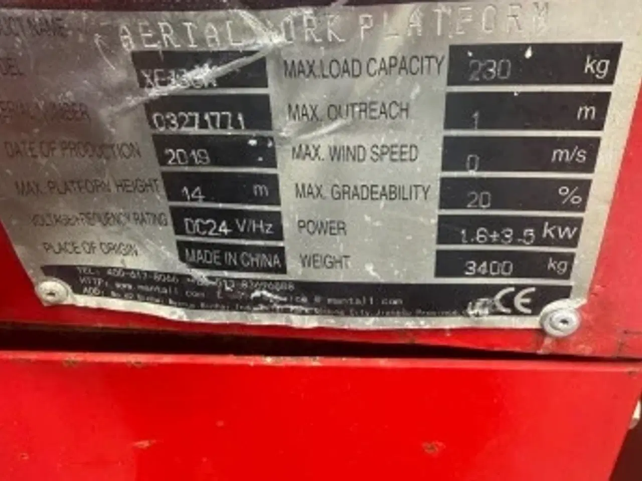 Billede 6 - 16m saxlift