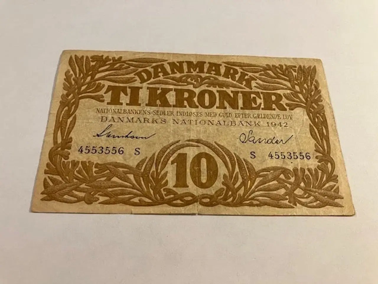 Billede 1 - 10 Kroner 1942 Danmark