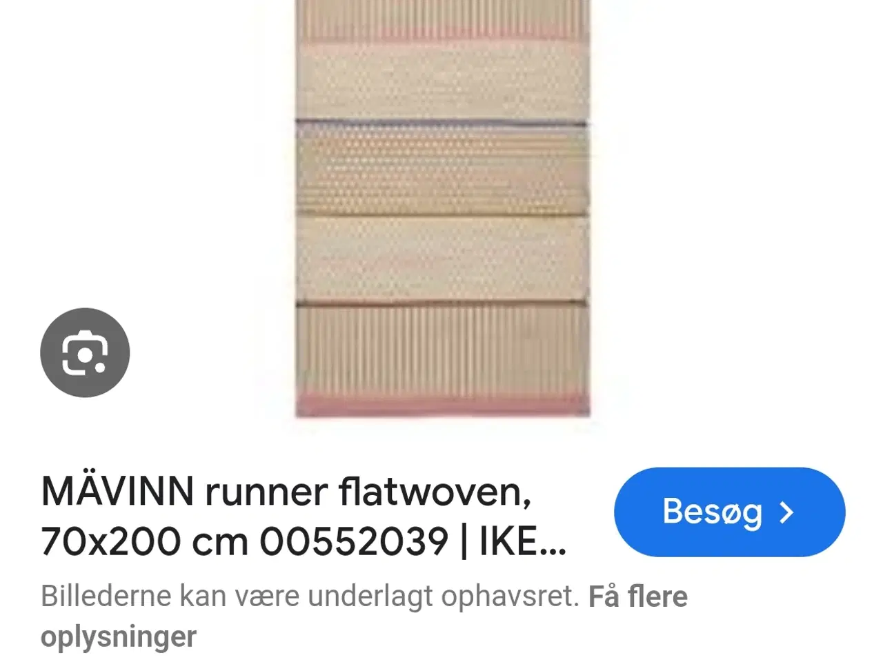 Billede 3 - Løber fra Ikea 