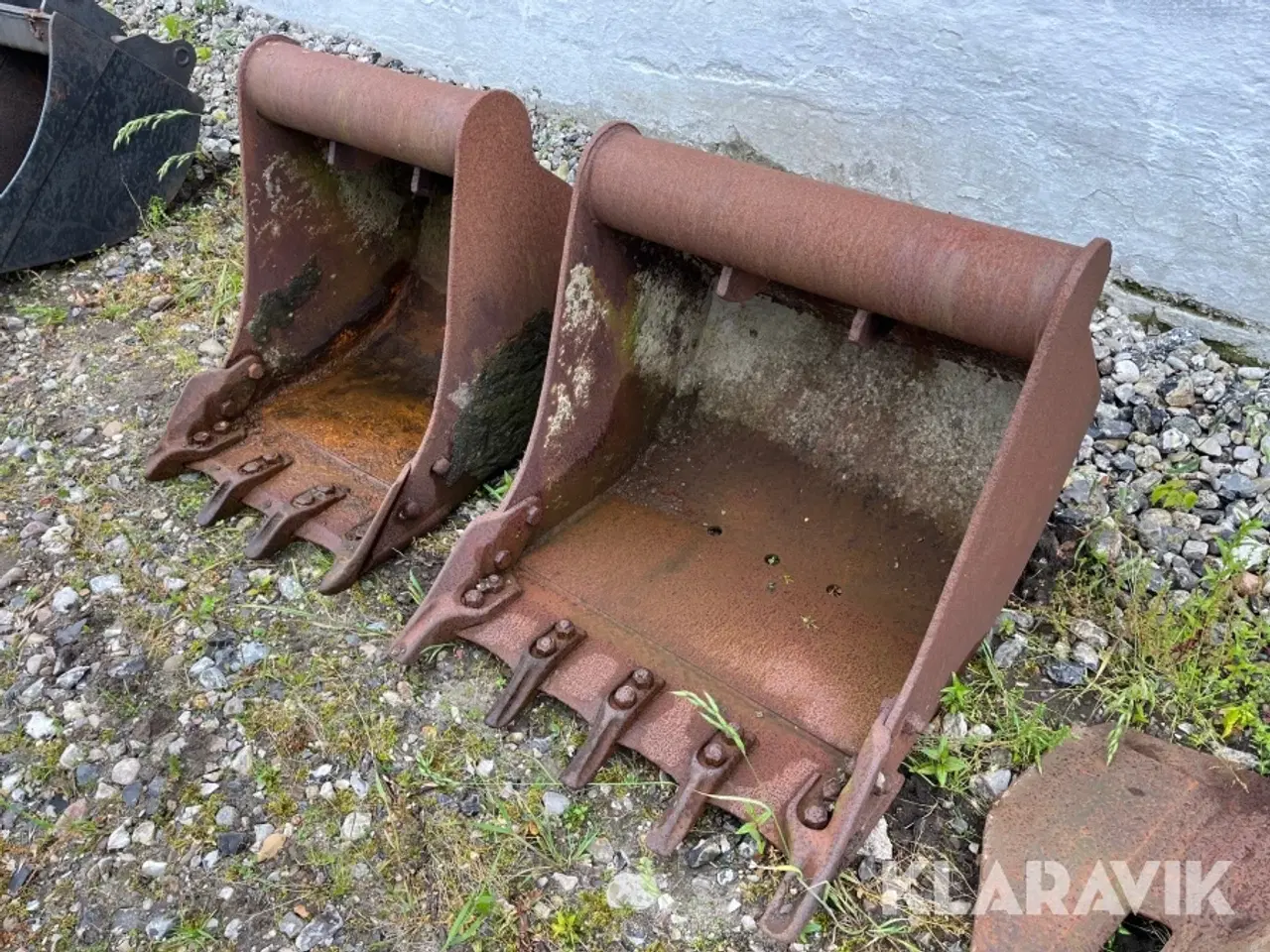 Billede 1 - Skovle med Volvo beslag- 2 styk