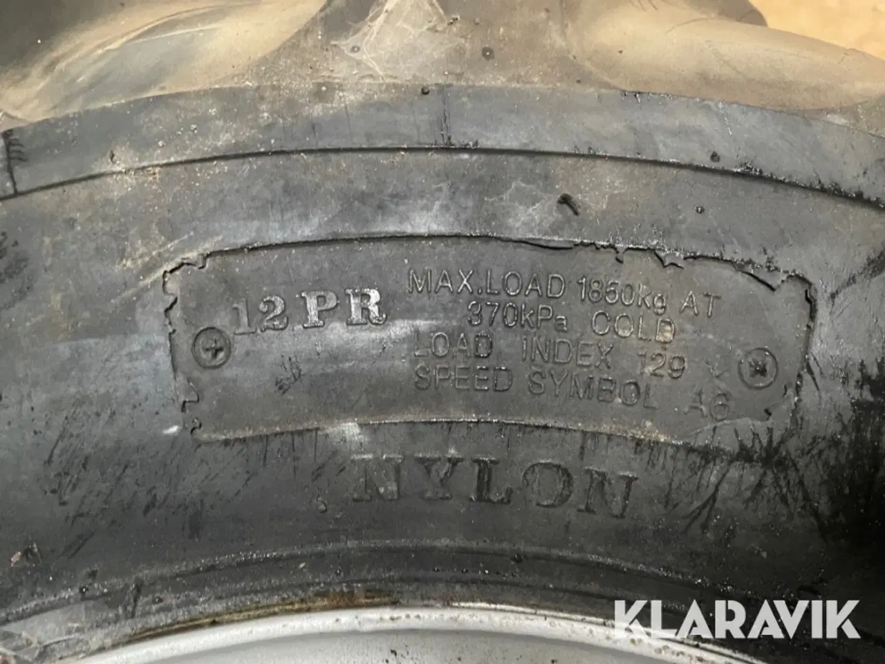 Billede 11 - Entreprenørdæk Dunlop Stabilia med skum - 4 styk