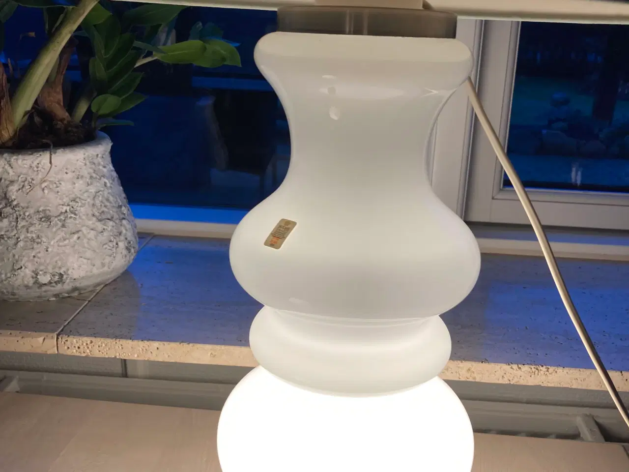 Billede 2 - Biblotekslampe fra holmegård