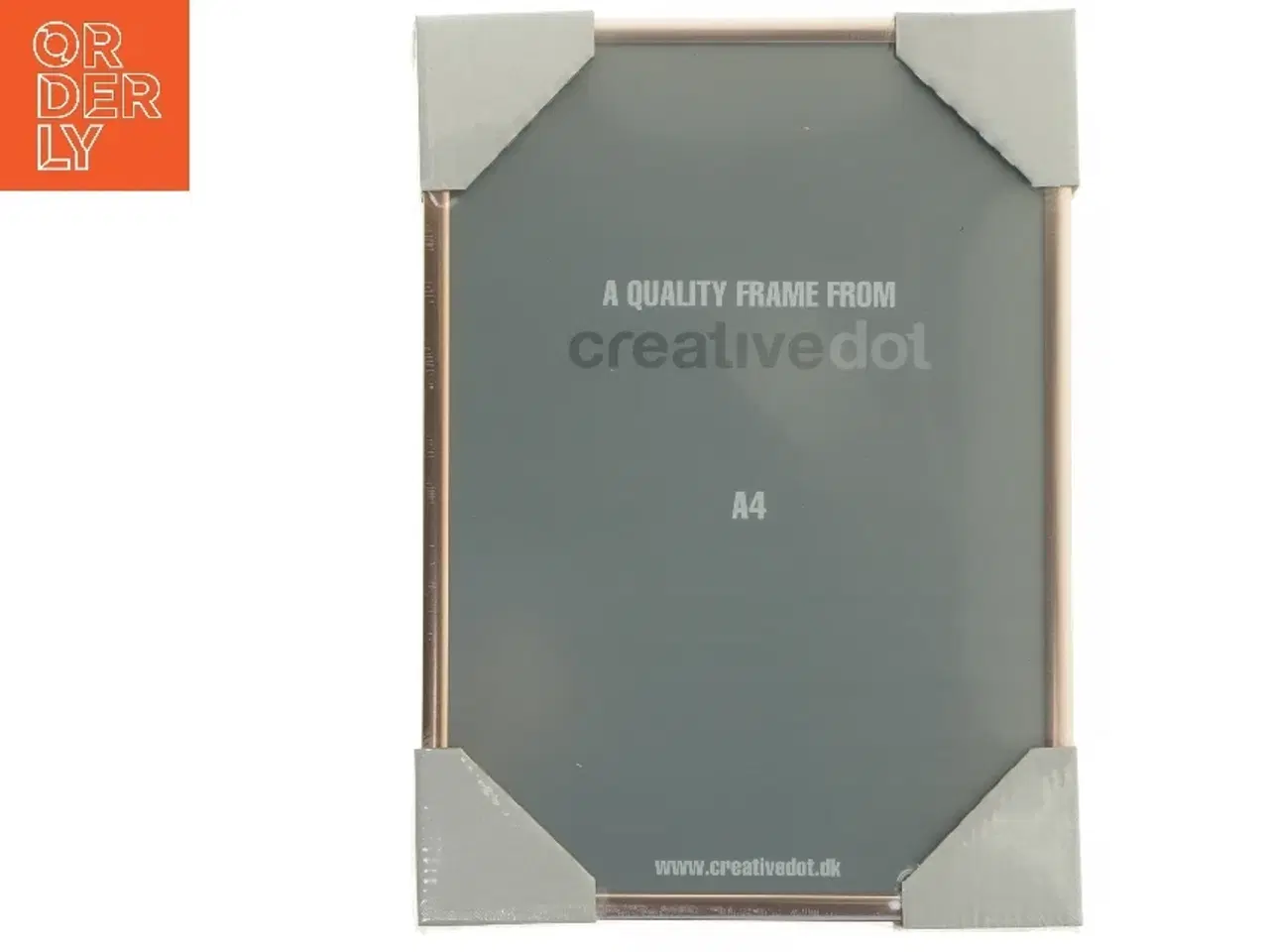 Billede 1 - A4 billedramme i metal (str. 22 x, 31 cm)