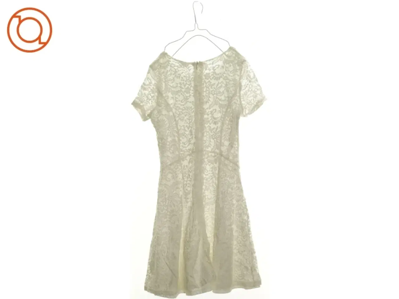 Billede 1 - Foret Blonde Kjole (str. 158-164 cm)
