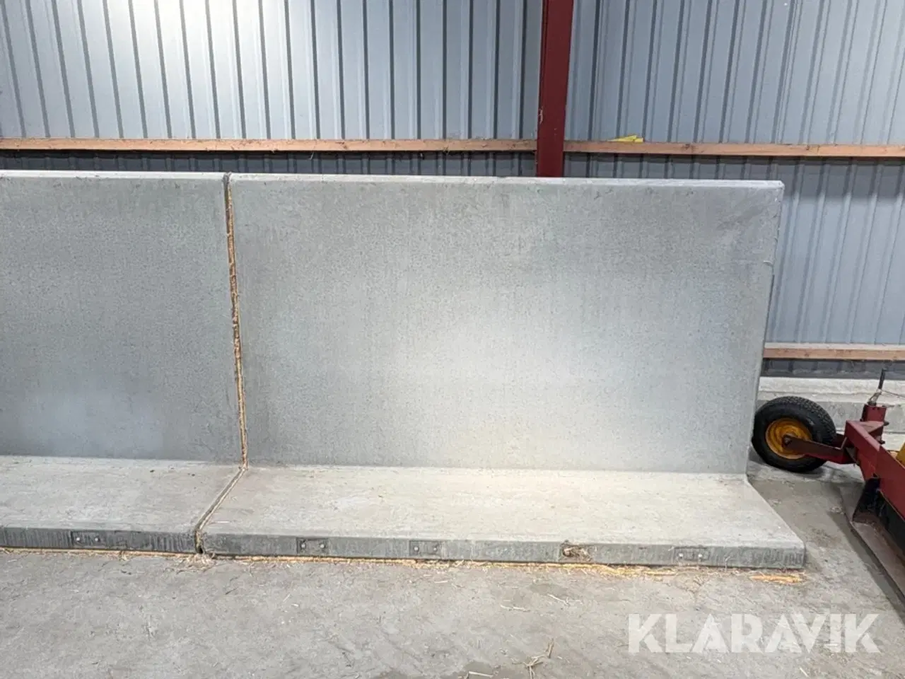 Billede 8 - Beton skillevægge Give Elementer - 45 m i alt, 19 styk