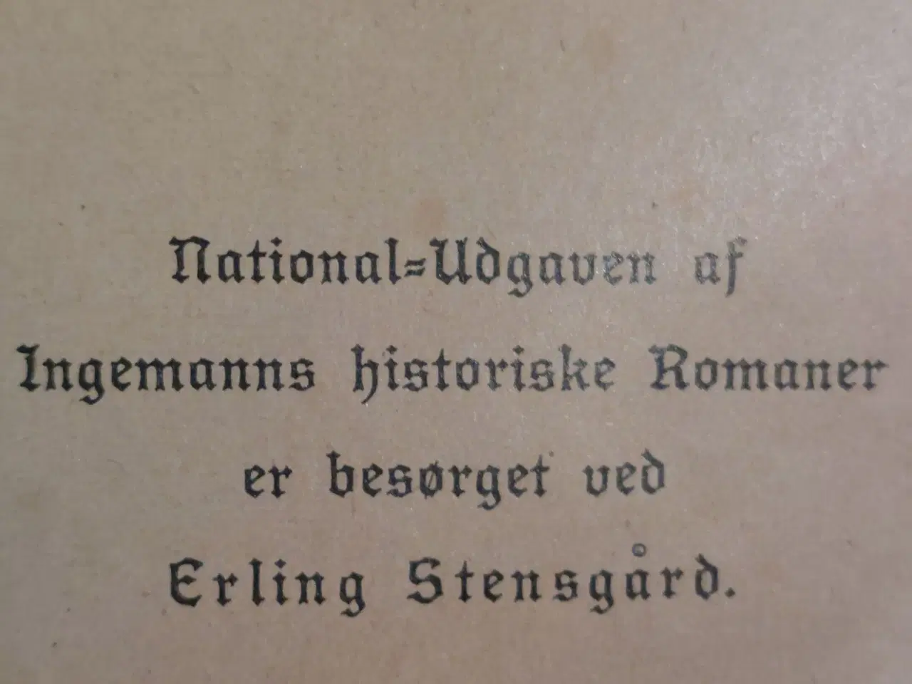 Billede 3 - Valdemar Sejr, Ingemanns historiske Romaner