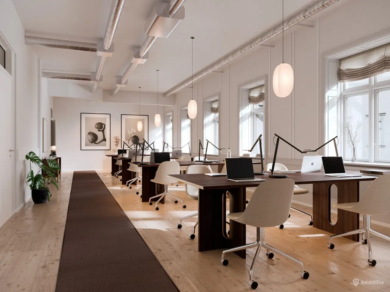 Billede 1 - 387 m² kontor med egen terrasse tæt på Kultorvet