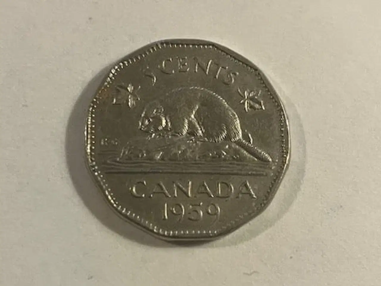 Billede 1 - 5 Cents 1959 Canada