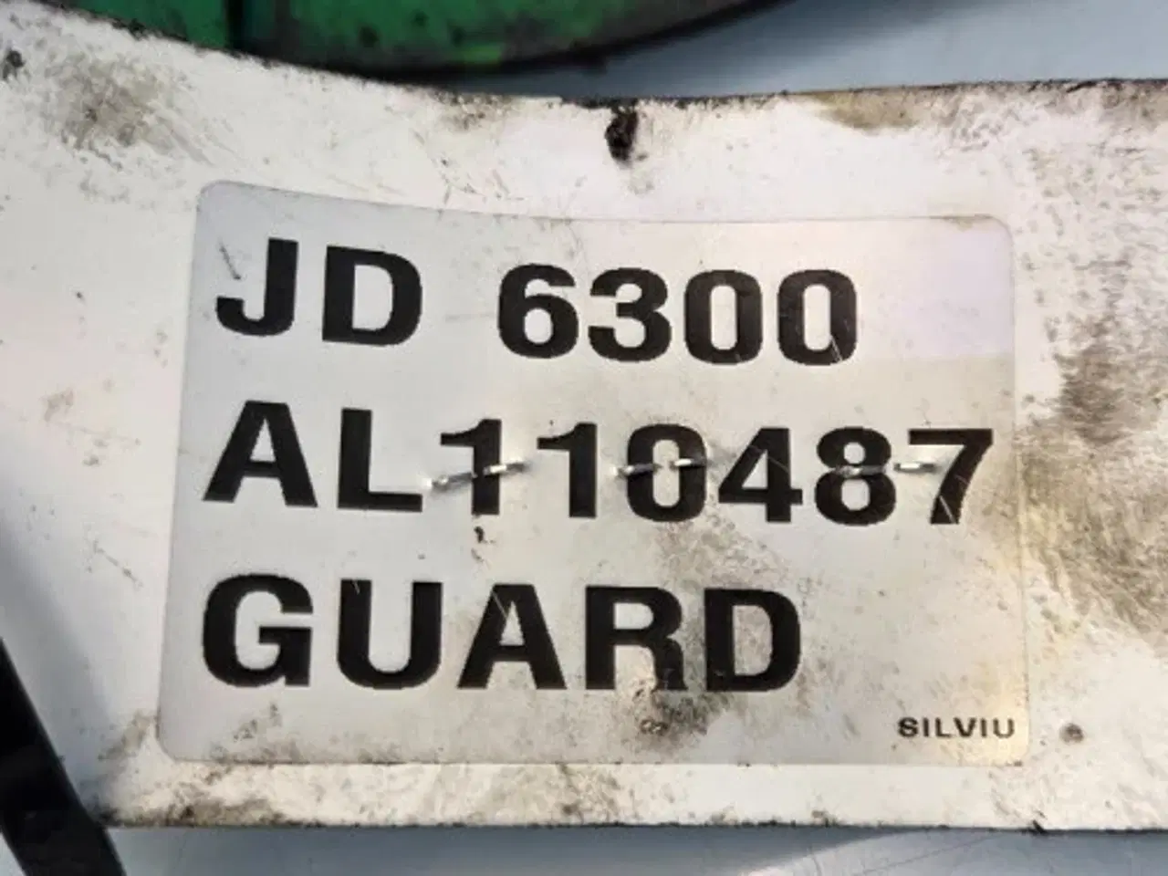 Billede 9 - John Deere 6300 Beskyttelseskærm AL110487