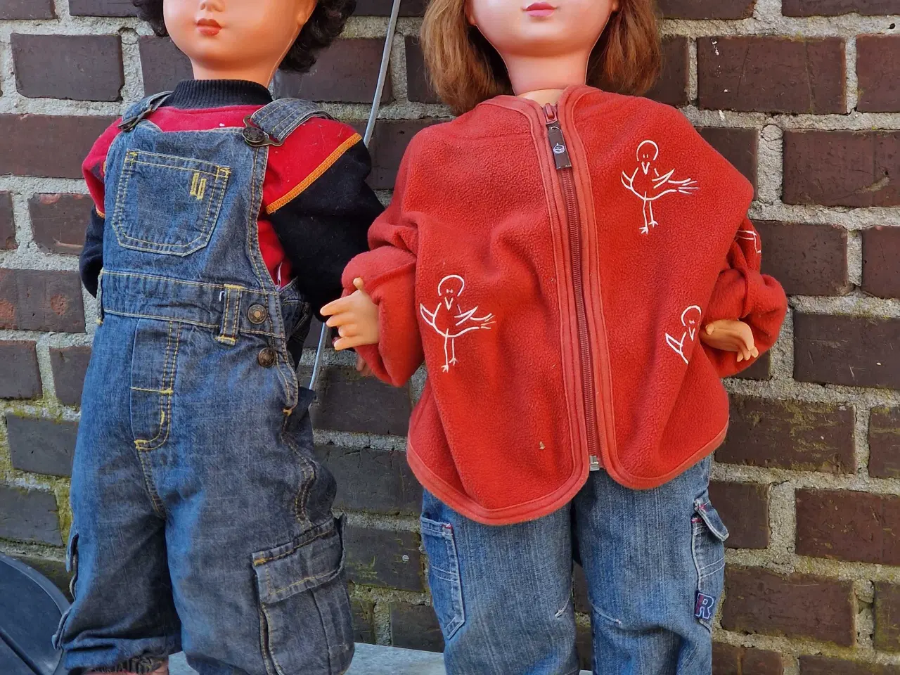 Billede 1 - Dukker et par dreng og pige