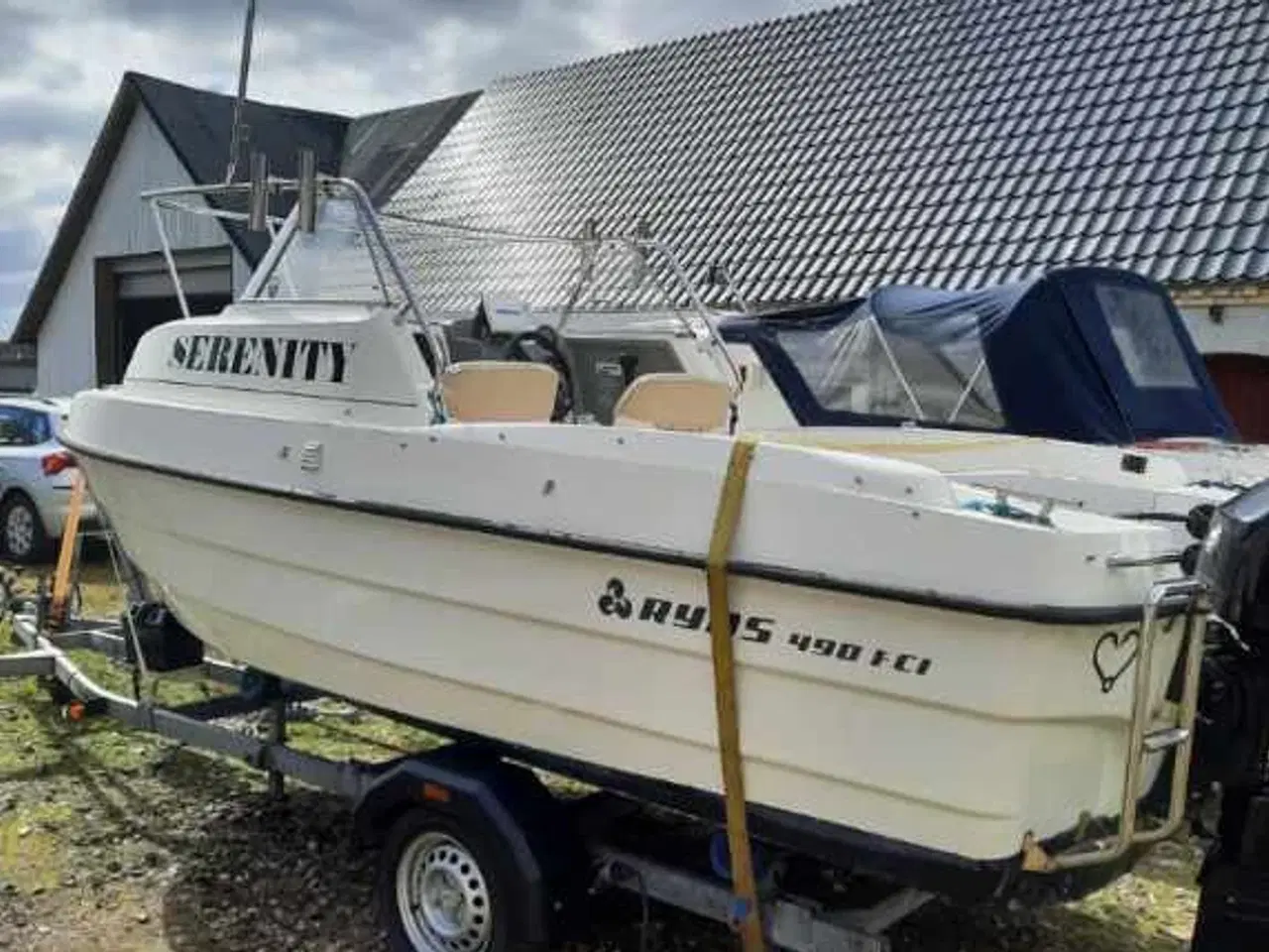 Billede 2 - Ryds motorbåd MED bådtrailer