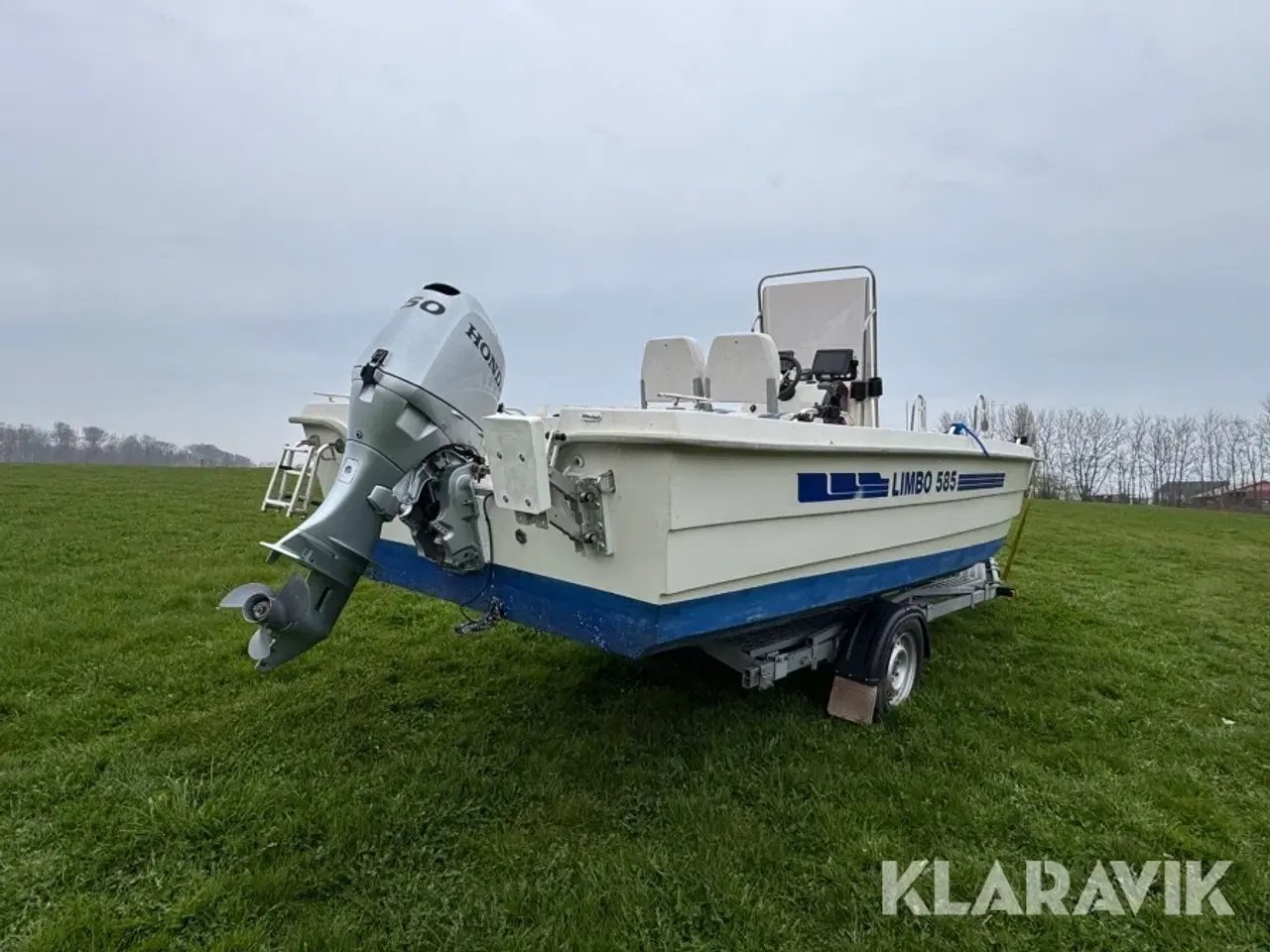 Billede 3 - Båd og bådtrailer Limbo - Brenderup 585 - A05