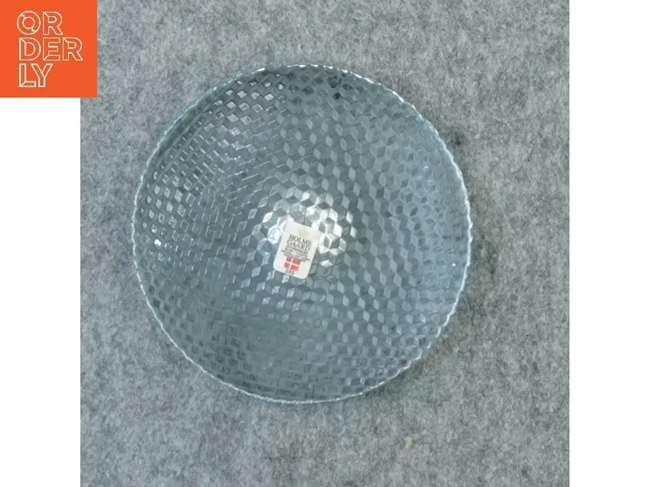 Billede 2 - Lysestage fra Holmegaard (str. 12 x 3 cm)