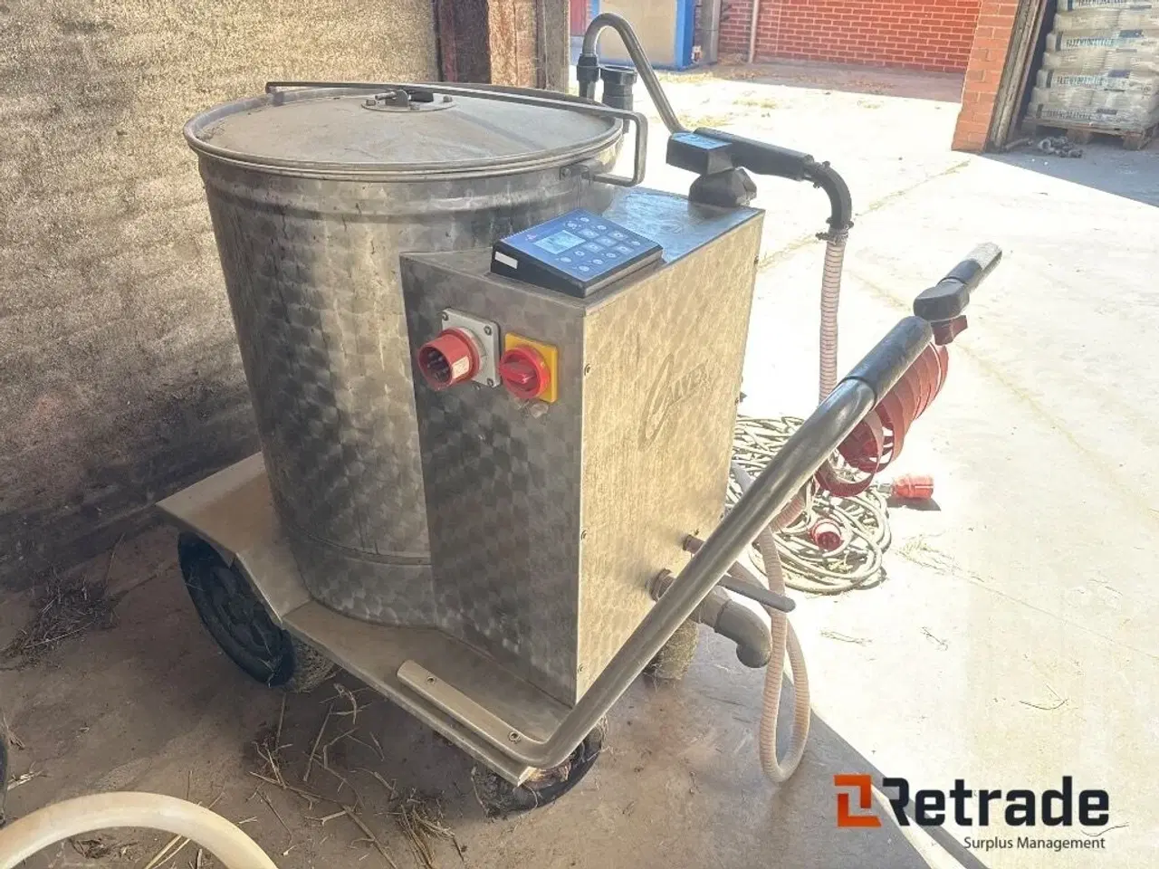 Billede 2 - - - - Calvex 150 liter mælketaxa - defekt